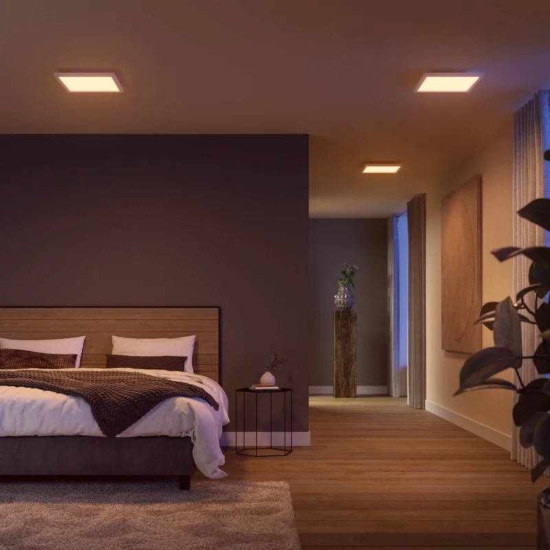 White&Color Surimu paneel 30x30cm van Philips Hue in Wit – productfoto 5 van 5
