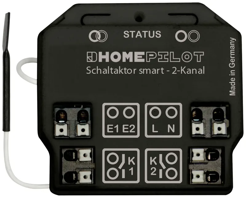 11941002 HOMEPILOT 2-Kanal Funk Schaltaktor Unterputz by Rademacher – product photo