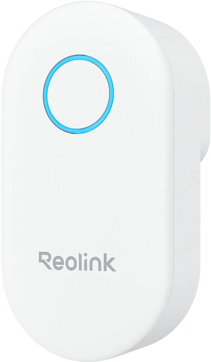Chime Plus - Insteekbare Sirene voor Reolink Videodeurbel - App-afstandsbediening - Instelbaar Volume - Licht en 10+ Melodieën van Reolink in Wit – productfoto