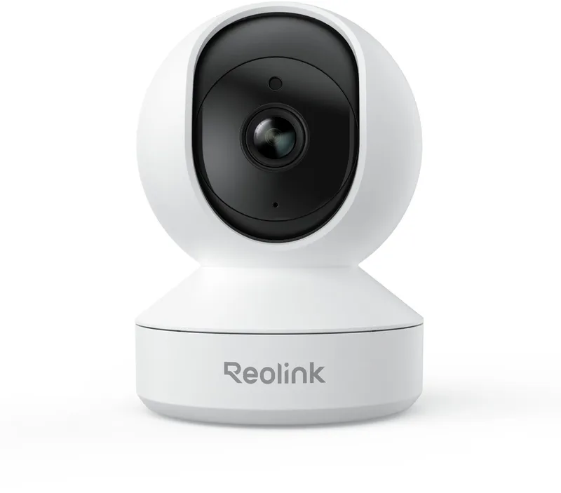 E1 - 360° Pan/Tilt - 4MP Binnencamera - 2.4GHz WiFi - Slimme Personen- & Huisdierdetectie - Tweewegs Audio - Nachtzicht van Reolink in Wit – productfoto