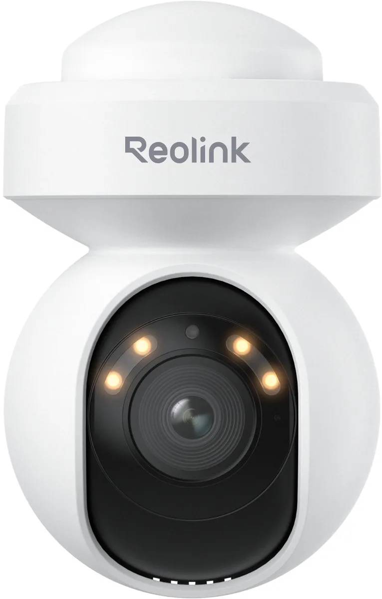E1 Outdoor SE PoE - 4K PoE-buitencamera - 355° Pan/Tilt - Kleuren Nachtzicht - Auto-tracking & Slimme Detectie - Tweewegs Audio - 24/7 Opname van Reolink in Wit – productfoto