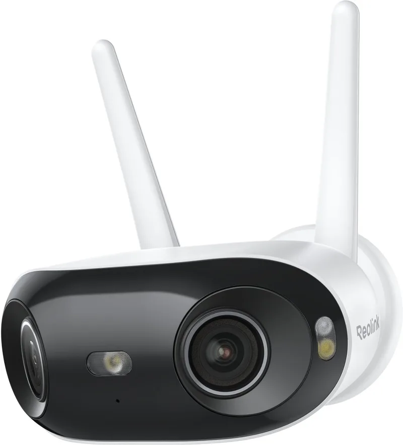 Elite WiFi - 4K 8MP Buitencamera - 180° Gezichtsveld - WiFi 6 - Kleuren Nachtzicht van Reolink in Wit – productfoto