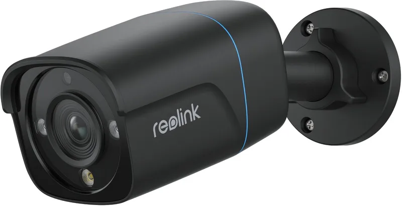 P330 8 MP IP PoE beveiligingscamera met persoons- en voertuigdetectie van Reolink in Zwart – productfoto
