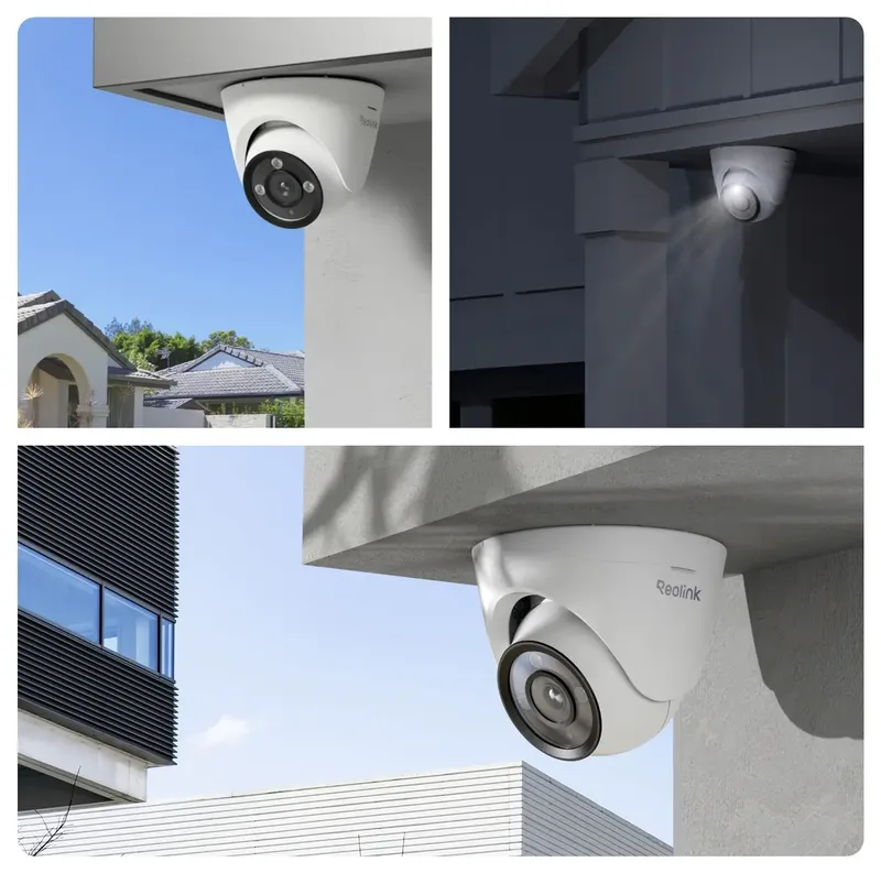 P434 - PoE IP-bewakingscamera - Buiten & Binnen - 4K Resolutie - Color Night Vision - 8M IR van Reolink in Wit – productfoto 2 van 2