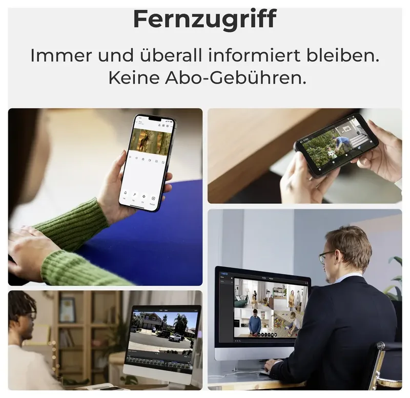 P437 - Buiten IP-camera - 8MP 4K Ultra HD - Nachtzicht - PoE & DC van Reolink in Wit – productfoto 2 van 2