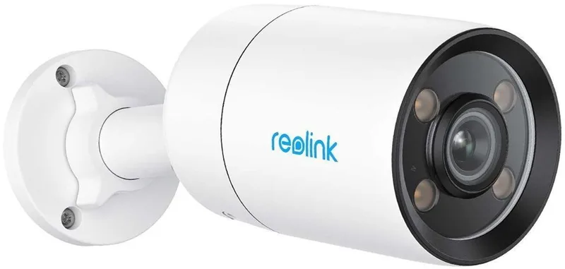 Reolink 2K 4MP beveiligingscamera buiten PoE, Nachtzicht in ware kleuren, 3000K instelbaar warm licht van Reolink in Wit – productfoto