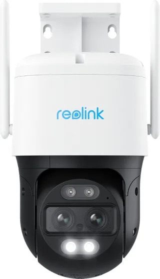 Reolink 4K Beveiligingscamera buiten draadloos, Automatische zoomtracking, 2,4/5 GHz WiFi, Nachtzicht in kleur TrackMix van Reolink in Wit – productfoto 1 van 2