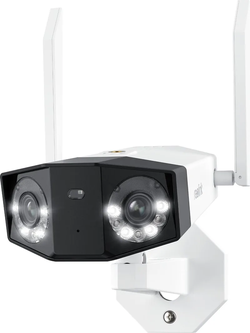 Duo Series W730 4K WLAN berwachungskamera mit Nachtsicht von Reolink in Weiß – Produktfoto