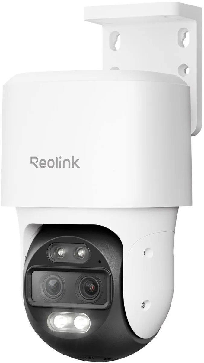 Reolink 4K Dual-lens PT-camera - Automatische Zoom & Tracking - PoE-verbinding - AI Video Zoeken - TrackMix Series P760 by Reolink in White – product photo