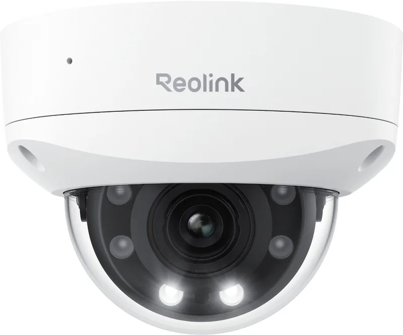 Reolink 4K PoE-buitencamera - IK10 Vandalismebestendig - 5x Optische Zoom - Slimme Detectie - Tweewegs Audio - Kleuren Nachtzicht van Reolink in Wit – productfoto