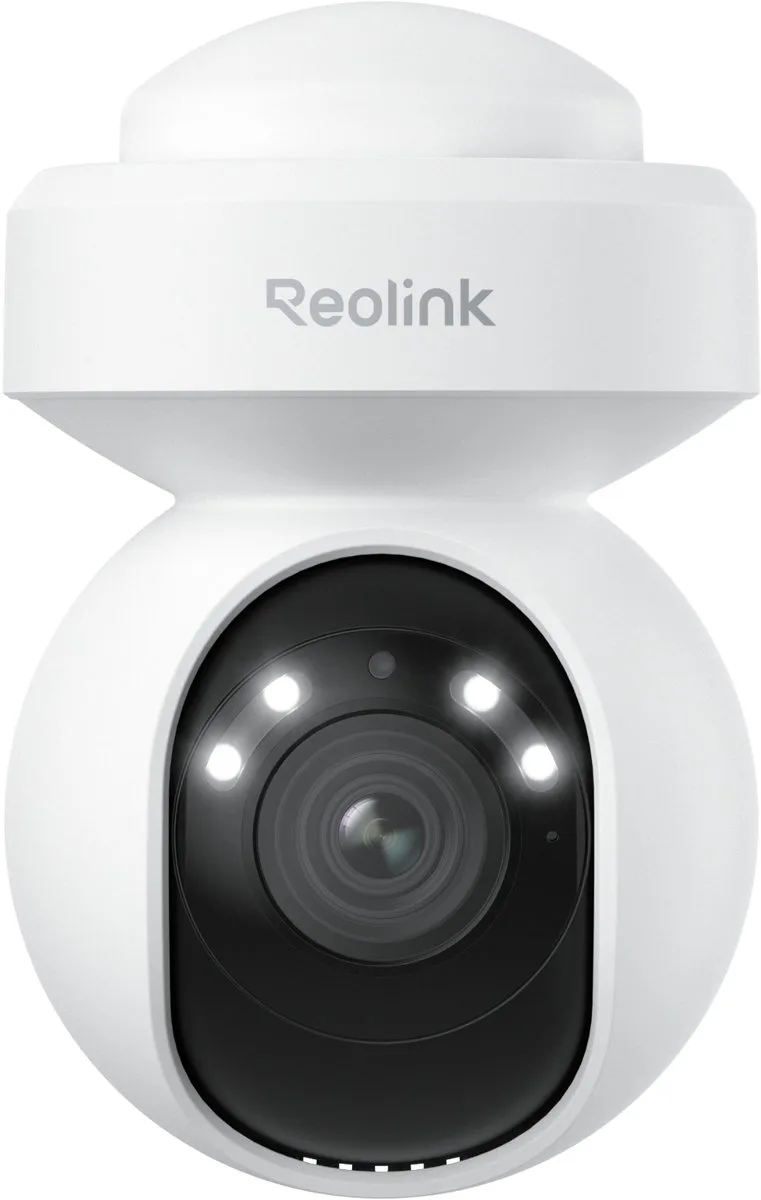 E540 Caméra Wi-Fi d’extérieur 2K+ 5 MP avec zoom optique 3x, panoramique et inclinaison – Blanc de Reolink en Blanc – photo produit 1 sur 2