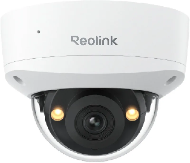 RLC-840A - 4K 8MP UHD PoE-buitencamera - IK10 Inbraakbestendig - 125° Groothoek - Warmlicht Kleuren Nachtzicht de Reolink en Blanc – photo produit
