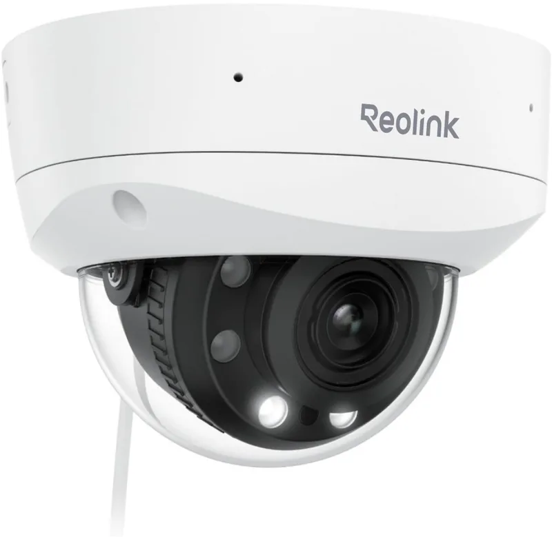 RLC-843A - 4K PoE-camera - IK10 - 5x Optische Zoom - Kleuren Nachtzicht - Slimme Personen-/Voertuig-/Dierdetectie van Reolink in Wit – productfoto