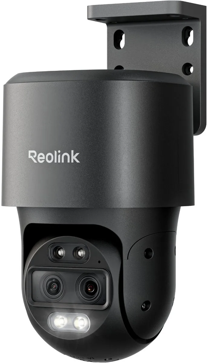 TrackMix PoE - 4K 8MP Dubbele-lens PTZ-buitencamera - Automatische Tracking - AI-detectie by Reolink in Grey – product photo