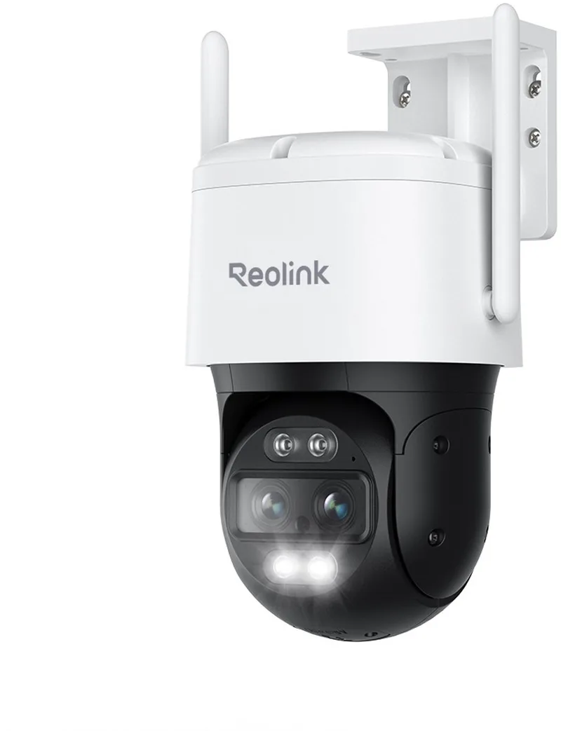 TrackMix WiFi - 4K Draadloze Buitencamera - Auto-zoom & Tracking - Dual-Band WiFi - Kleuren Nachtzicht by Reolink in White – product photo