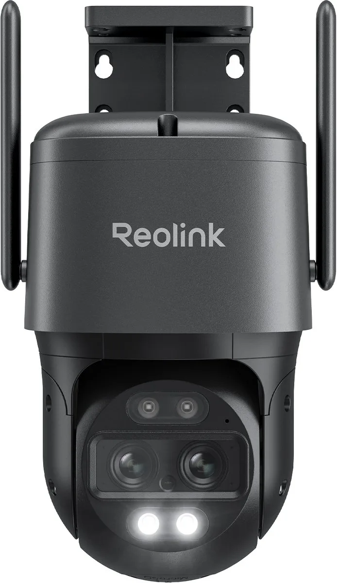 TrackMix WiFi - 4K Dubbele-lens 360° Buitencamera - Auto-Zoom & Pan/Tilt - Nachtzicht - Dual-Band WiFi by Reolink in Grey – product photo