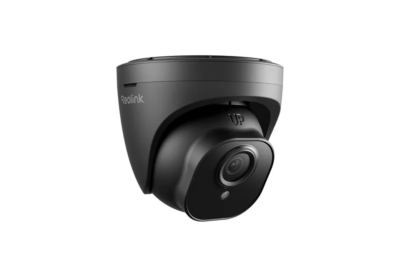 Überwachungskamera 520A 5MP PoE IP (Außenbereich, mit Personen-/Autoerkennung, 30m Nachtsicht, IP67 Wasserfest, Personen-/Fahrzeug-/Tiererkennung) von Reolink in Schwarz – Produktfoto