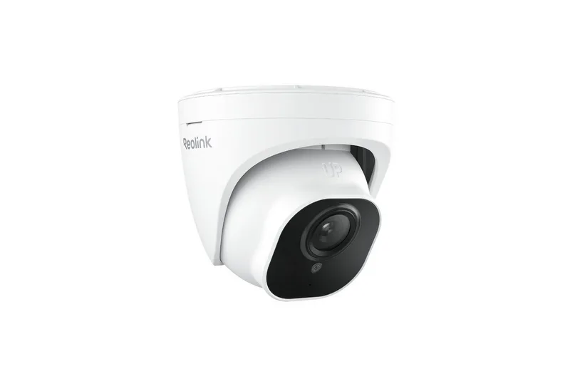 Überwachungskamera 520A 5MP PoE IP (Außenbereich, mit Personen-/Autoerkennung, 30m Nachtsicht, IP67 Wasserfest, Personen-/Fahrzeug-/Tiererkennung) von Reolink in Weiß – Produktfoto