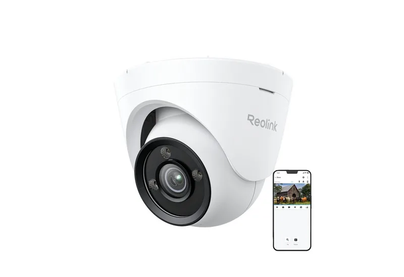 Überwachungskamera ColorX 8MP Vollfarb-Nachtsicht (Außenbereich, Reolink Color X Series Dome, F1.0 Superblende, Intelligente Erkennung,4K True Color Nachtsicht) van Reolink in Wit – productfoto
