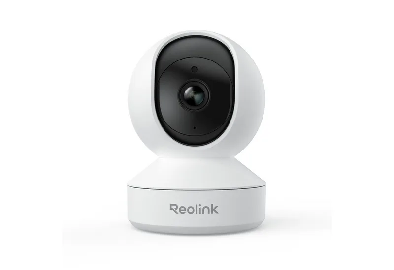 Überwachungskamera E1 4MP WLAN IP (Indoor, Packung, 1-tlg., 355° Schwenk & 50° Neigung, Pan-Tilt,2,4-GHz-WLAN,Bewegungserkennung,Bidirektionales Audio) by Reolink in White – product photo