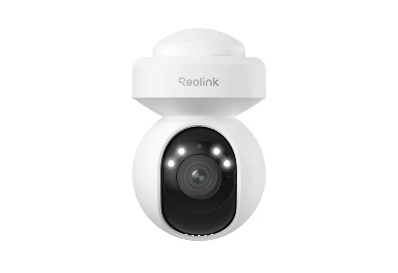 Überwachungskamera E1 Outdoor 5MP PTZ 2.4/5G WLAN IP (Außenbereich, 1-tlg., Personen- & Autoerkennung,Farbige Nachtsicht,Auto-Tracking Zoom) de Reolink en Blanc – photo produit