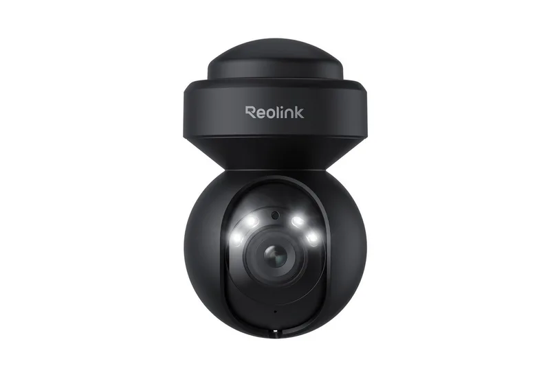 Überwachungskamera E1 Outdoor 5MP PTZ 2.4/5G WLAN IP (Außenbereich, 1-tlg., Personen- & Autoerkennung,Farbige Nachtsicht,Auto-Tracking Zoom) by Reolink in Black – product photo