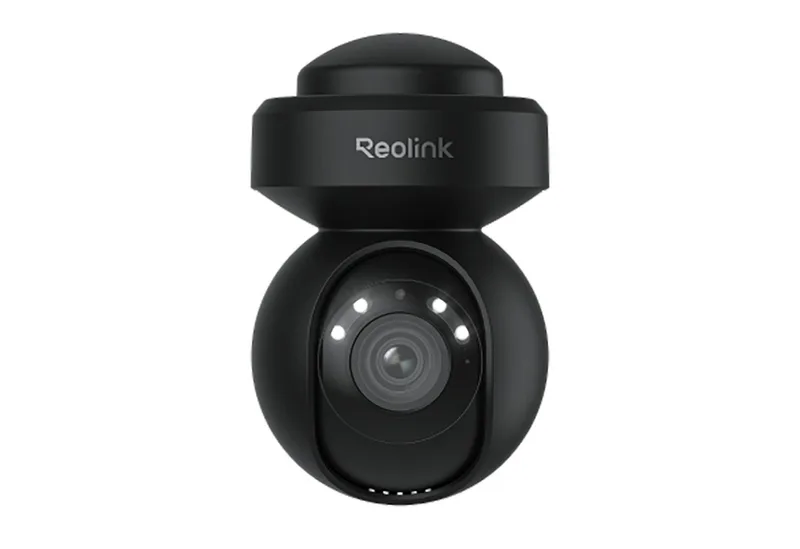 Überwachungskamera E1 Outdoor Pro Smarte 4K 8MP WLAN PTZ Kamera mit Auto-Tracking (Außenbereich) by Reolink in Black – product photo