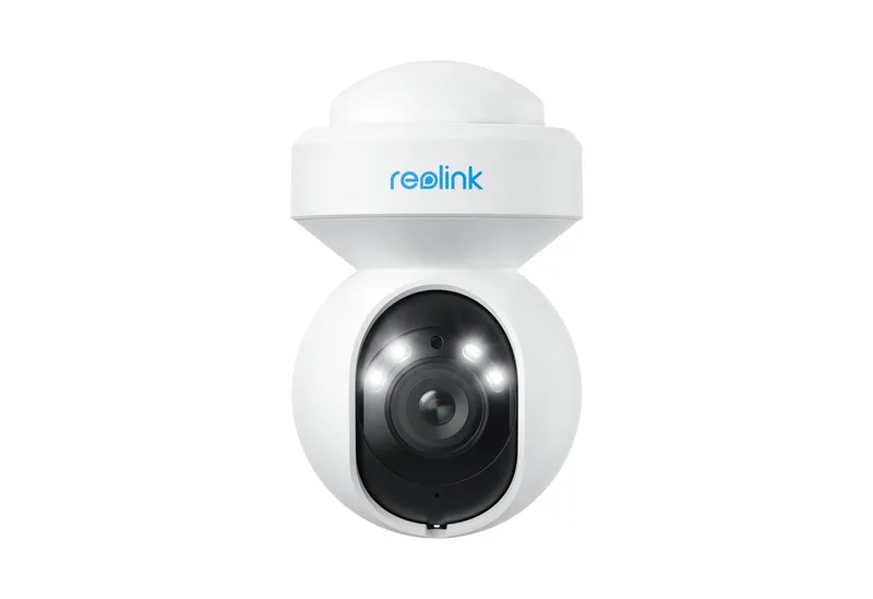 Überwachungskamera E1 Outdoor Pro Smarte 4K 8MP WLAN PTZ Kamera mit Auto-Tracking (Außenbereich) de Reolink en Blanc – photo produit