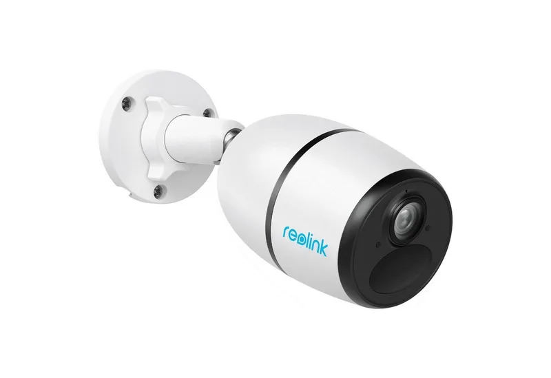 Überwachungskamera Go 2K Akku (Außenbereich, 3G/4G LTE,Wiederaufladbare Batterie) by Reolink in White – product photo