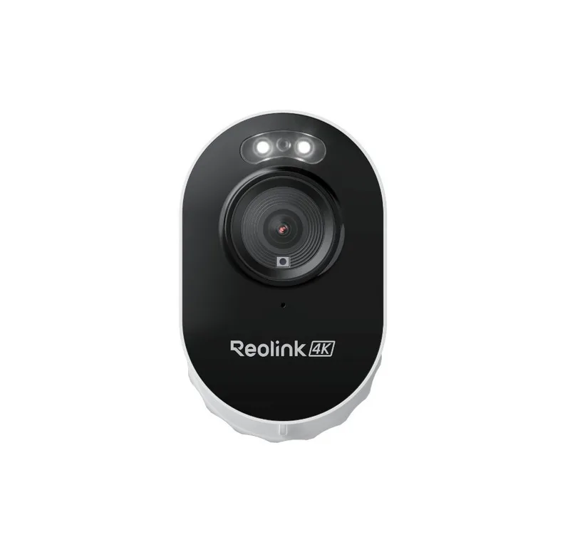 Überwachungskamera Lumus Pro WLAN 4K mit Spotlight-Nachtsicht (Innenbereich, Außenbereich, 8MP, 4K Farbige Nachtsicht,F1.6 Superblende,Intelligente Erkennung) van Reolink in Wit – productfoto