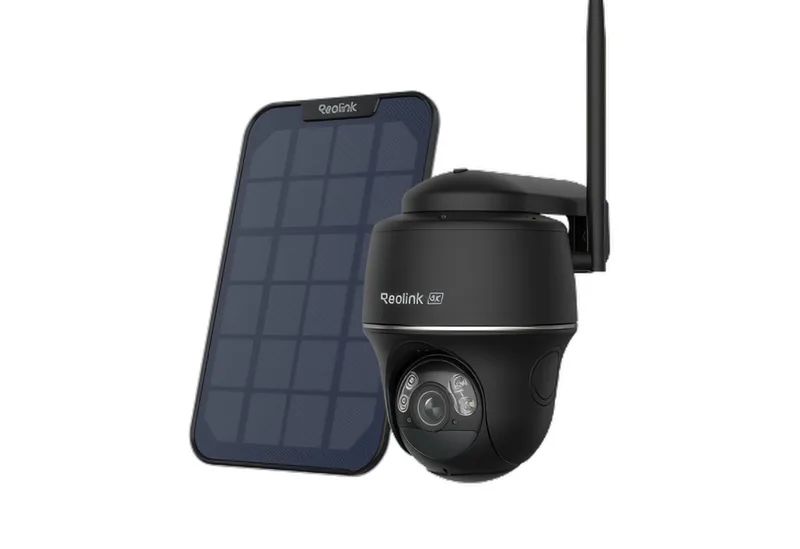 Überwachungskamera Reolink Argus PT Ultra 4K 8MP kabellose Pan & Tilt Kamera / Spotlight (Außen) von Reolink in Schwarz – Produktfoto