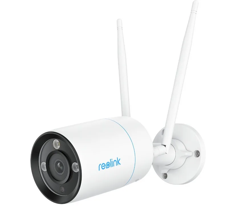 Überwachungskamera RLC-810WA WLAN (Außenbereich, Innenbereich, Wi-Fi 6,4K 8MP,2,4/5 GHz Dualband-WLAN,Farbige Nachtsicht) van Reolink in Wit – productfoto