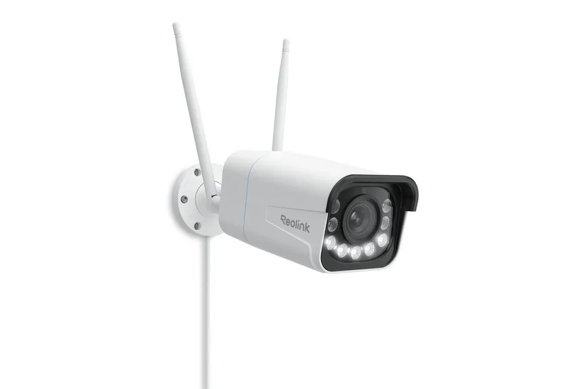 Überwachungskamera RLC-811WA WLAN 8MP (Außenbereich, Innenbereich, 4K Farbige Nachtsicht,2,4/5 GHz Dualband-WLAN,Intelligente Erkennung) de Reolink en Blanc – photo produit