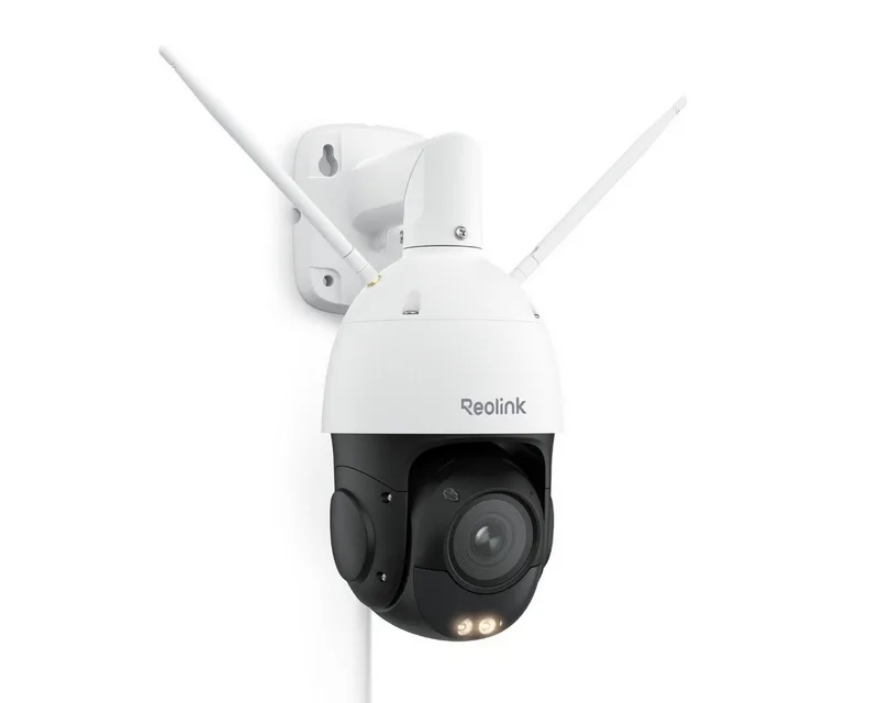 Überwachungskamera WLAN RLC-823S1W (Außenbereich, Innenbereich, 8MP, 4K Farbnachtsicht, 360°Smartes Auto-Tracking, 5/2,4 GHz WLAN) de Reolink en Blanc – photo produit