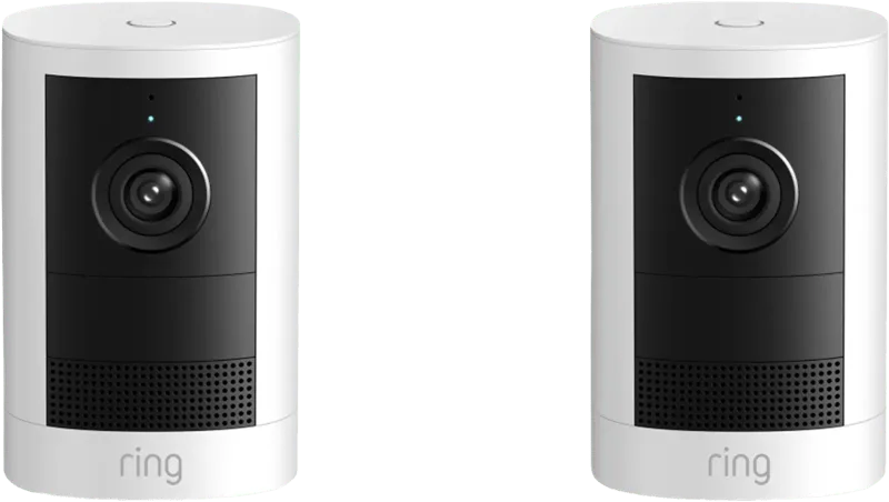Außenkamera Akku 2. Generation Weiß Doppelpack de Ring – photo produit
