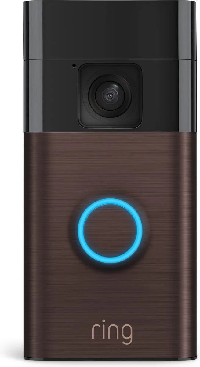 Battery Video Doorbell - 1440p HD-video fra Ring i Bronze – produktbillede