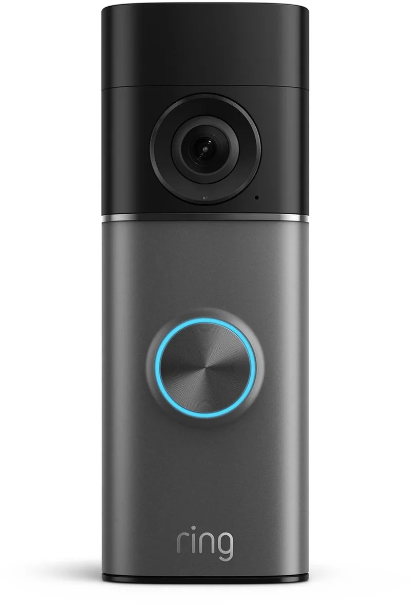 Battery Video Doorbell 4K Pro van Ring in Zilver – productfoto