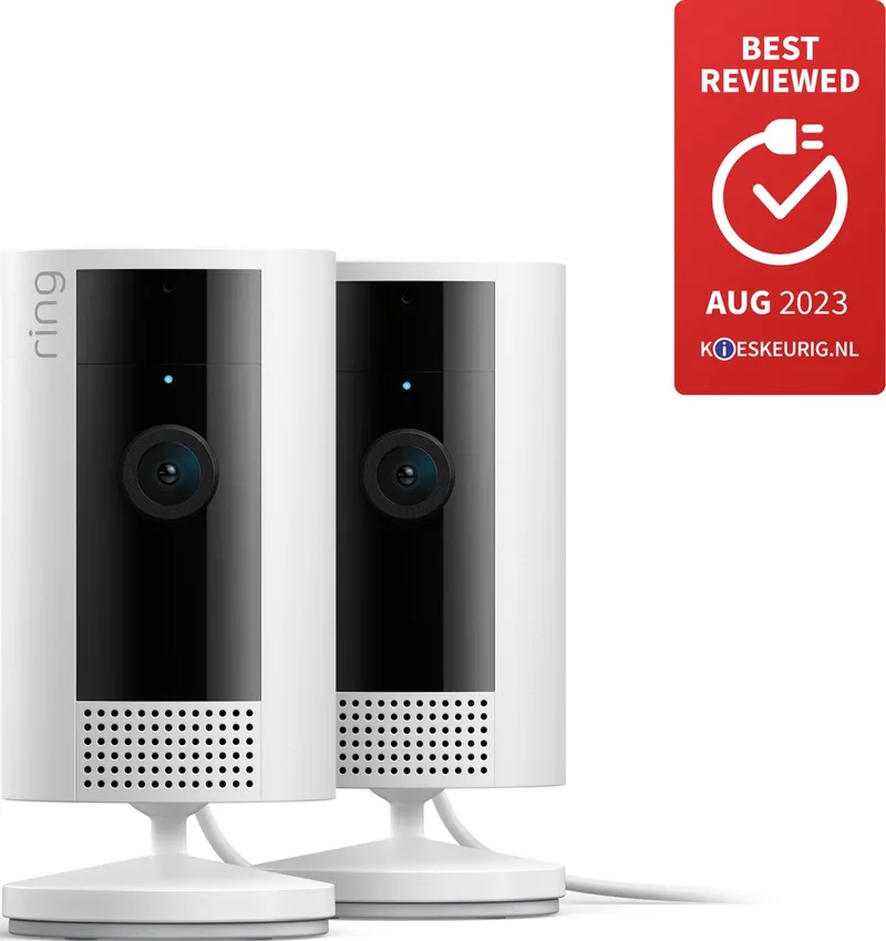 Indoor Camera - Binnenshuis camera - 2 stuks by Ring in White – product photo