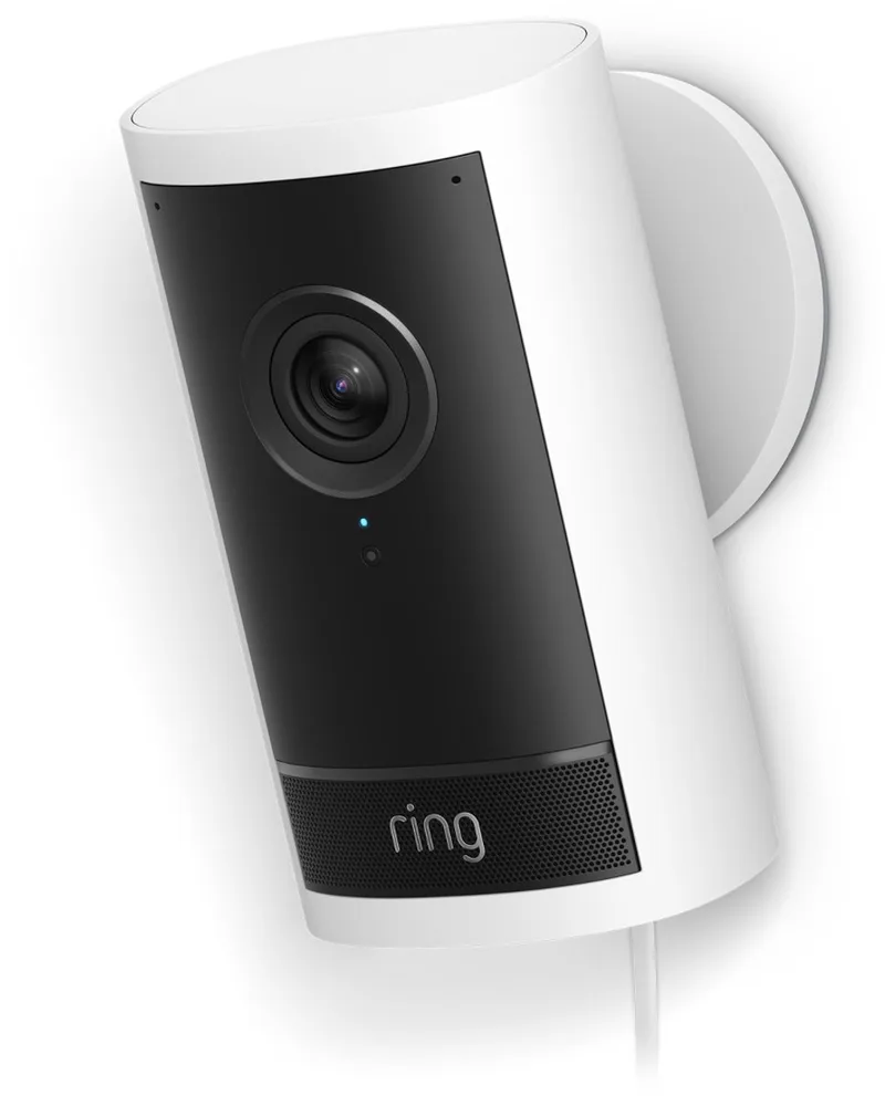 Outdoor Camera 4K Pro - Met stekkeradapter van Ring in Wit – productfoto
