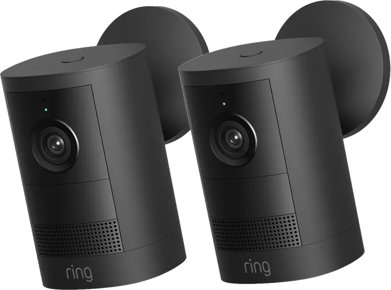 Outdoor Camera Batterij 2e Generatie Zwart Duo Pack från Ring – produktbild