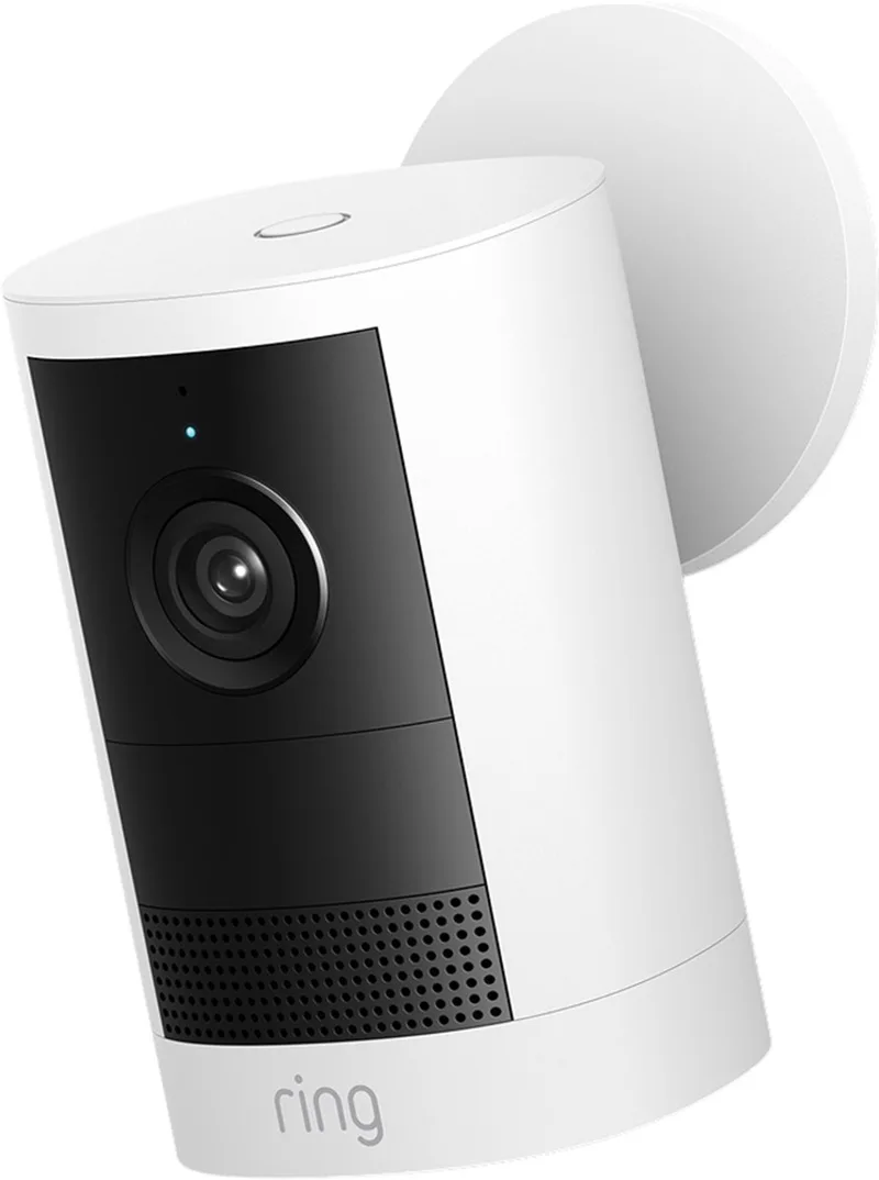 Outdoor Camera - Op batterij - 2K video fra Ring i Hvid – produktbillede