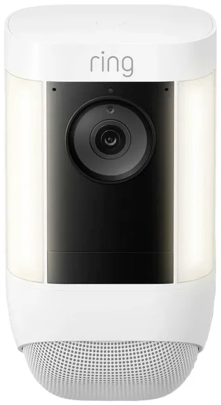 Spotlight Cam Pro - Batterij - Beveiligingscamera - 2K video by Ring in White – product photo 3 of 3