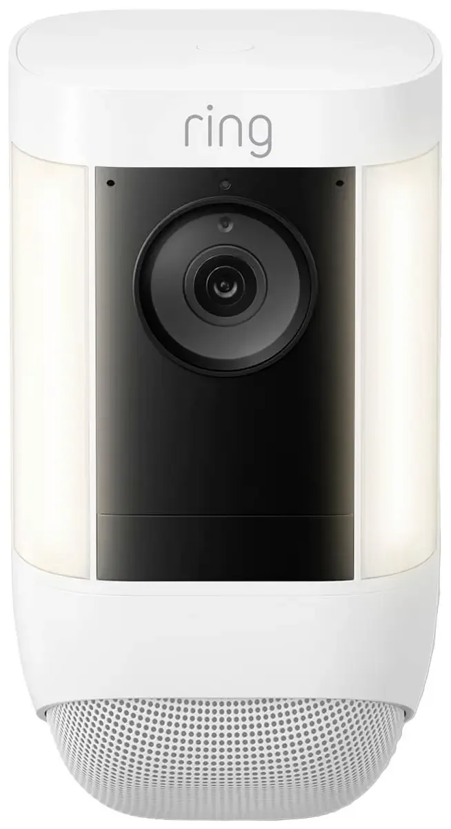 Spotlight Cam Pro - Batterij - Beveiligingscamera - 2K video by Ring in White – product photo 3 of 3