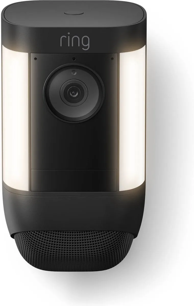 Spotlight Cam Pro - Plug-In - 2K video van Ring in Zwart – productfoto