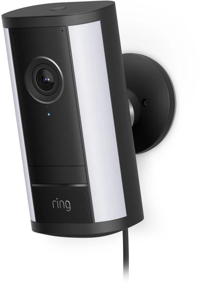 Spotlight Camera 4K Pro - Met adapter de Ring en Noir – photo produit