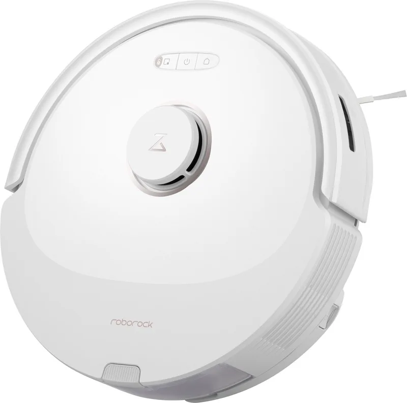 Q8 Max - Robotstofzuiger - Borstel Dubbele reinigingskracht - Tech Obstakel Vermijden van Roborock in Wit – productfoto
