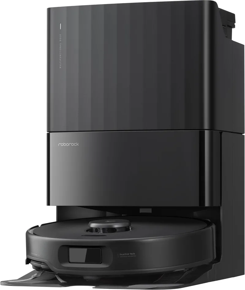Qrevo 5AE Noir – Robotstofzuiger met dweilstation – 12000 Pa van Roborock in Zwart – productfoto