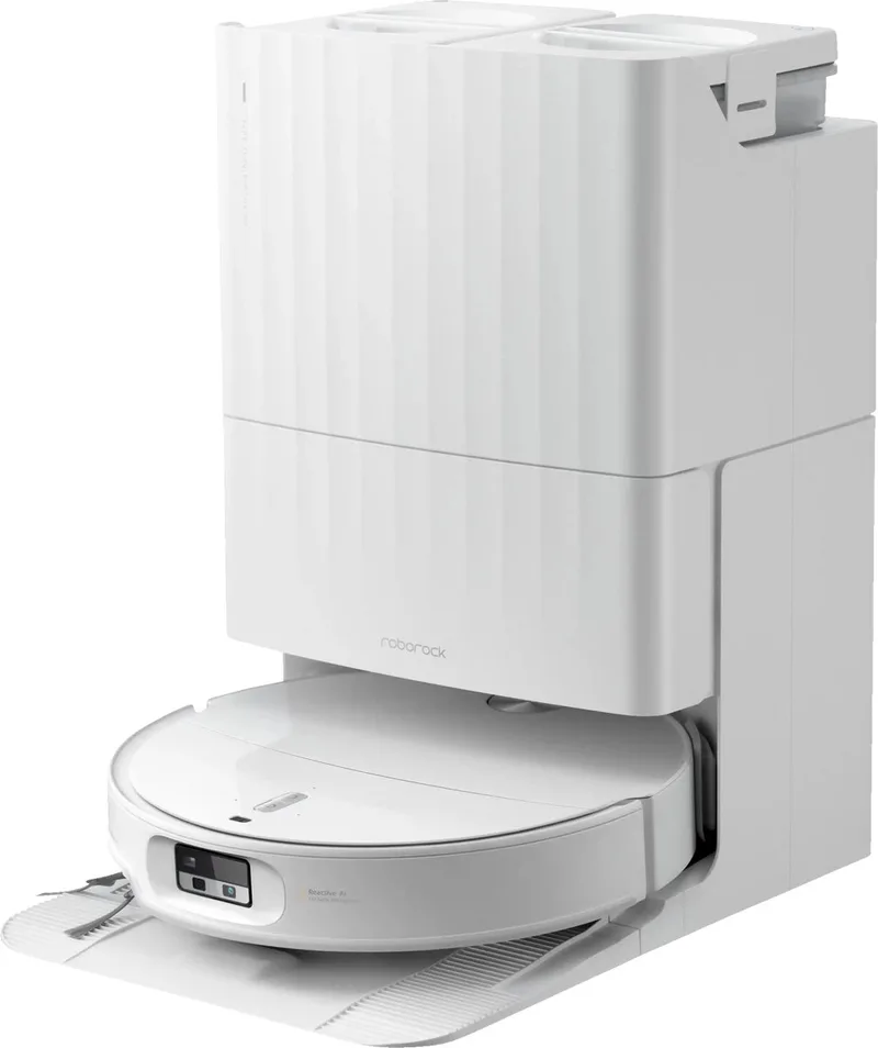 qrevo edge 2x whitev| Robotstofzuiger | 25.000 PA von Roborock in Weiß – Produktfoto