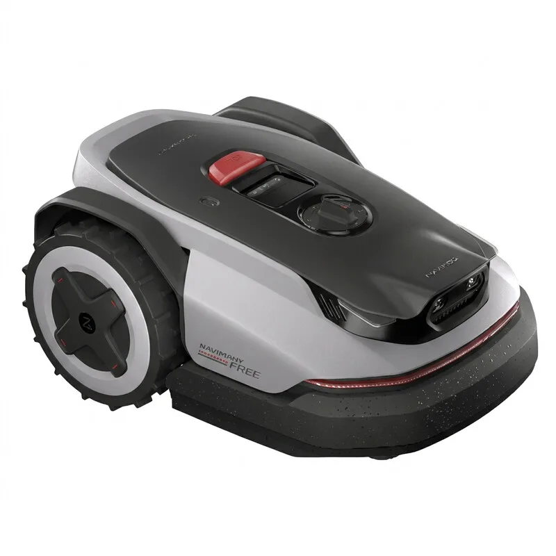 RockNeo Q105 Robotmaaier voor Gazons tot 500 m², AI Slimme Mapping, NetRTK + VSLAM Draadloze Navigatie, Stereo Vision Obstakelvermijding, 45% Helling Klimmen, 4 cm Obstakel Overtrekken, App-bediening von Roborock – Produktfoto