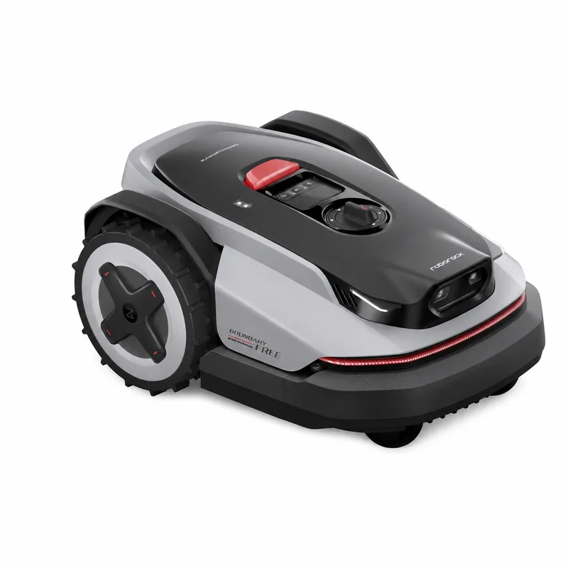 RockNeo Q110 Mähroboter für Rasenflächen bis zu 1.000 m², KI-Smart-Kartierung, NetRTK + VSLAM kabellose Navigation, Stereo-Vision Hindernisvermeidung, 45 % Steigungsklimen, 4 cm Hindernisüberwindung, App-Steuerung by Roborock – product photo